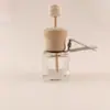 Frasco de aromaterapia montado no carro Frasco vazio Frasco de aromaterapia montado no carro Dispensador volátil Car Air Outlet Sub-embalagem Frasco de fragrância