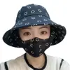 Chapéu de Sol Novo Estilo, Chapéu de Pescador, Chapéu com Máscara Integrada, Chapéu de Sol Versátil com Proteção UV para o Verão, Proteção Solar e Cobertura Facial