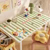Alfombrilla de escritorio de dibujos animados para niños, alfombrilla de protección de escritorio para estudio de estudiante, mantel impermeable lavable de cuero para mesa de computadora