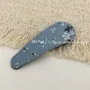 Pinza para el pelo floral geométrica de imitación de mezclilla vintage, clip BB con estampado de nicho, clip para flequillo lateral, pasador elegante