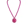 Collar Turquesa Estilo Étnico Retro Bohemio Collar Apilado Estilo Vaquero Occidental Cadena de Suéter de Alta Gama