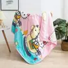 Edredom Infantil de Verão Fresco de Algodão Lavado Jardim de Infância Edredom para Ar Condicionado Soneca de Bebê Solteiro Desenho Animado Fino Verão Lavável à Máquina
