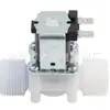 Fornecer válvula solenoide de entrada de 6 minutos válvula solenoide plástica normalmente fechada rosca paralela de duas extremidades G3/4 de 6 minutos