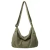 Bolso Cruzado Estilo Japonés Perezoso Transfronterizo para Mujer 2025 Nuevo Versátil Simple Gran Capacidad para Viajar, Deporte, Hombro para Mujer