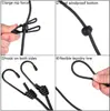 Varal Interno Moderno com Pregadores e Ganchos, Sem Necessidade de Furar, Estica Instantaneamente, Gadget Portátil à Prova de Vento para Secar Roupas