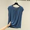Ropa Casual Fina de Verano para Casa Estilo Coreano Nuevo Chaleco sin Mangas Top Base Interior Camisa para Madre de Mediana Edad y Anciana para Mujer