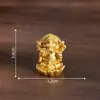 Nuevo producto transfronterizo: Figurita amuleto de la suerte con forma de trompa de elefante del sudeste asiático, accesorio de decoración DIY, pequeño adorno para coche o escritorio