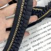 Acessórios de Renda Estilo Chanel Pérola Contas para Unha Corrente Gola Tecido Decoração de Borda de Roupa Material para Roupa DIY