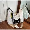 Transfronteiriça Nova 2025 Bolsa de Gato Ombro de Alta Qualidade Estilo Japonês Bolsa Mensageiro Grande Capacidade Bolsa Transversal Design de Nicho