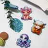 Accesorios Acrílicos de Dibujos Animados con Purpurina Transfronterizos Accesorios de Joyería DIY de Resina Parche Pasador Pasador Gt-T-299293