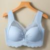 Encaje Hermosa Espalda Sin Marcas Chaleco Ropa Interior Push-up Paramamario Top Sujetador Sin Aros Copa Fija Chaleco para Mujer