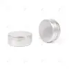 Direto da fábrica 15ml tampa céu e terra caixa de alumínio 40*16mm prata 15g caixa redonda de embalagem metálica potes pequenos para creme cera