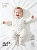 Ropa sin costuras estilo monje para recién nacidos, mameluco de primavera y otoño para bebé, mameluco de mariposa para recién nacidos, mameluco de mariposa de algodón puro para bebé de otoño e invierno