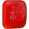 Almofada Anticolisão Maçaneta da Porta Quadrado Bênção Parede Adesivo de Porta Artefato Anticolisão Silicone Espessado Absorvedor de Choque Silencioso Personagem de Bênção Adesivo Amortecedor