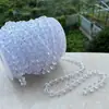 Cortina de Hilo de Cuentas Acrílicas Cortina de Hilo Camino de Boda Cadena de Cristal de Plomo Escena de Boda Decoración de Techo de Escenario Cortina de Puerta DIY Partición