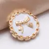 Suministro Directo de Fábrica Botones Metálicos de Pierna Alta Cosidos a Mano, Abrigos y Cortavientos de Gama Alta, Accesorios Decorativos, Botones Redondos de Diamante