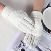 Guantes de pantalla táctil lana para hombre y mujer invierno más terciopelo coreanos tejidos de cinco dedos gruesos algodón estudiantes Frío cálido parejas mayoreo