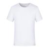 250g de algodão pesado manga curta branco gola redonda camiseta publicitária camisa masculina e feminina logotipo impressão personalização