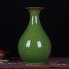 Artesanato de Cerâmica Jingdezhen Atacado Moda Garrafa de Ameixa Borneol Verde Artesanato para Casa Moderna Enfeites Atacado
