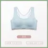 Sujetador Deportivo para Adolescentes Malla Transpirable Agradable a la Piel Ropa Interior tipo Chaleco para Periodo de Desarrollo a Prueba de Impactos Estable para Niñas de Segunda y Tercera Etapa