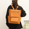 Mochila de Couro de Vaca Estilo Novo 2026 para Mulheres, Bolsa de Ombro Casual, Bolsa Feminina de Couro com Cera de Óleo da Moda, Fornecimento Direto da Fábrica, Disponível para Vendas Transfronteiriças