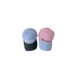 Gorra de Béisbol Color-Blocking de Moda Coreana para Niños y Niñas, Temporada Primavera-Verano, Letras Bordadas, Elegante Gorra con Visera, Venta al por Mayor
