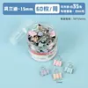 Clips para Carpetas de Alto Valor de Colores, Clips para Documentos, Organizadores de Archivos para Estudiantes y Portarecibos