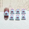 Nuevos Accesorios para Uñas Estilo Sanrio DIY Caricatura Uñas Portátiles para Niños Artículo Popular de Celebridad de Internet Resina de Moño