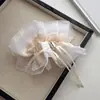 Laço de Cabelo Coração de Renda Fada Dongdaemun Estilo Coreano Organza 2026 Novo Acessório de Cabelo para Passeio de Primavera para Mulheres