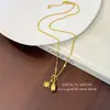 Collar de Dinero Starburst, Collar de Dinero de Cristal de Hielo, Gargantilla de Dinero de Lujo Ligero de Moda, Cadena para Clavícula Versátil Personalizada