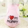 Chaleco Transfronterizo Caliente para Mascotas Primavera y Verano I Love Mommy Chaleco Oso Teddy Bomei Perro Mascota Amazon