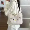 Bolso Tote de Moda de Nicho para Mujer de Este Año, Nuevo Estilo Verano 2026, Bolso de Hombro Bordado en Paja, Bolso Versátil para Debajo del Brazo
