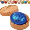 Juguete Popular para Aliviar el Estrés Transfronterizo Tpr Bollo al Vapor con Pectina Maltosa Bolita Brillante