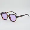 2025 Nuevas Gafas de Sol Color Gelatina Marco Grande Poligonales Elegantes Modernas Retro Versátiles Anti-UV