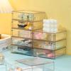 Caja de Almacenamiento Divisoria para Cajones, Caja de Almacenamiento Apilable, Plástico Acrílico a Prueba de Polvo para Joyería, Artículos Pequeños, Almacenamiento de Papelería, Personalizable