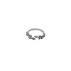 Anillo Vintage de Espiga de Trigo Morado Suave para Mujer, Lujo Ligero, Gama Alta, Exquisito, Versátil para el Uso Diario y el Trayecto al Trabajo