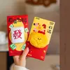 Bolsa Envelope Vermelho de Ano Novo 2026 Nova Bolsa da Sorte do Cavalo Criativa Personalizada de Alto Padrão para o Primeiro Aniversário de Crianças