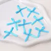 Mini Lazos de Poliéster Coloridos Anudados a Mano Accesorios para el Cabello Hechos a Mano DIY Pasadores de Pelo Aros para el Cabello Accesorios de Joyería Venta al por Mayor