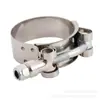 Abrazaderas Tipo T de Acero Inoxidable 304 de Alta Resistencia de Fábrica para Intercoolers, Tuberías de Aceite de Motor, Tuberías de Agua, Abrazaderas de Entrada y Salida, Abrazaderas para Mangueras al por Mayor