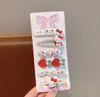 Presilhas de Cabelo Infantis Mickey e Minnie Fofas Desenho Animado Grampos de Cabelo Macios e Doces Versáteis Presilhas Laterais Acessórios de Cabelo para Meninas