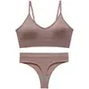Conjunto de Lencería Personalizado para Mujer, Ajustable, Sin Aros, Reduce el Busto, Anticaída, Sujetador con Espalda Bonita, Tanga Transpirable de Alta Elasticidad