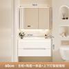 Lavabo de cerámica de gran diámetro combinación de mueble de baño lavabo grande lavabo cerámico integrado lavabo oceánico tamaño grande lavabo de vientre para baño