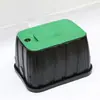 Caja de protección de caja de válvulas de plástico Jardinería ingeniería de jardines válvula solenoide toma de agua de plástico pozo de válvula enterrado venta al por mayor