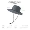 Nuevo sombrero de pescador para hombre, sombrero para el sol de verano para exteriores, de secado rápido, para pesca, transpirable, combinable con todo, para escalada