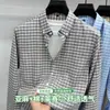 [30.5% Lino] Camisa Casual a Cuadros para Hombre de Manga Larga 2026 Nueva Primavera y Otoño Transpirable Amigable con la Piel Camisa para Hombre