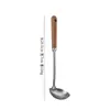 Acero Inoxidable 304 Hogareño Corazón de Nogal Forma de Corazón Cuchara para Sopa Colador Cuchara para Papilla Cabeza de Champiñón Olla de Cocina Pala Suministros de Cocina