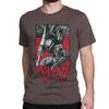 Camisetas Masculinas de Algodão Berserk Guts de Mangá Japonês Sw