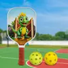 Suporte de Raquetes Placa Fibra de Carbono Profissional Pick Ball Crianças Conjunto Completo Suporte de Raquetes Cricket pickleball Prateleira para Placas