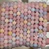 Xicui Piedra Natural de Alta Calidad Calcedonia Cuentas Redondas Pulsera DIY Accesorios de Joyería de Goma Componentes Semiacabados al por Mayor