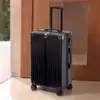 Material ABS+PC Mala de Viagem Rodas Universais Silenciosas Trava de Senha Bagagem Leve Universal para Homens e Mulheres 20 polegadas 24 polegadas 26 polegadas